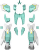 Bandai HG Gundam Build Divers Re:RISE 31 Hero Machine New Exterior Item (2) (Provisional) 1/144 Scale Kit