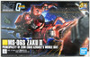 Bandai HGUC 234 Gundam Char's Custom Zaku II 1/144 Scale Kit