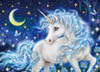 Beverly Jigsaw Puzzle 66-144 Kayomi Harai Blue Unicorn (600 Pieces)