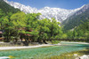 Yanoman Jigsaw Puzzle 10-1363 The flowing stream of Kamikochi Kappabashi Nagano Japan (1000 Pieces)