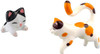 Kawada NRS-002 nano Room Cat Set 2 Calico Cat and Kitten