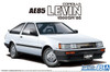 Aoshima The Model Car 1/24 Toyota AE85 Corolla Levin 1500SR '85 Plastic Model
