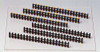 Greenmax No.2503 Wooden Fence (Brown Painted) (1/150 N scale)