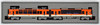 Kato 10-1472 Eizan Railway (Eiden) Series 900 'Kirara' Maple Orange 2 Cars Set (N Scale)