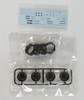 Aoshima 09048 Tire & Wheel Set No.149 ENKEI GTC01RR 19 inch 1/24 Scale Kit