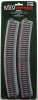 Kato 2-240 730mm (28 3/4') Radius 22.5・ｾ・・ｽｺ Curve Track R730-22.5 (4 pcs) (HO scale)