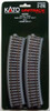 Kato 2-270 490mm (19 1/4') Radius 22.5・ｾ・・ｽｺ Curve Track R490-22.5 (4 pcs) (HO scale)