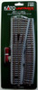 Kato 2-861 Powered Right Turnout #6 with Radius Curve EP867R (HO scale)