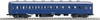 Kato HO 1-511 Passenger Car OHA 35 Blue (HO scale)