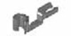 Kato Z02-1705 Tandem Knuckle Coupler for C62 2 (N scale) ASSY