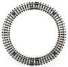 Rokuhan R091 Curved Track without Track Bed R45mm 180 degree 2pc. (1/220 Z Scale)