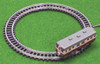 Rokuhan R091 Curved Track without Track Bed R45mm 180 degree 2pc. (1/220 Z Scale)