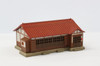 Rokuhan S027-1 Z Scale Metal-Roof House (Red) (1/220 Z Scale)