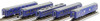 Rokuhan T016-2 Series 24 Hokutosei Hokkaido Configuration 5 Cars Add-on Set (Z Scale)
