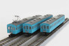 Rokuhan T022-2 Z Scale JNR Series 103 Blue Keihintohoku Line Type 3 Cars Add-on
