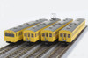 Rokuhan T022-3 Z Scale JNR Series 103 Canary Sobu Line Type 4 Cars Set