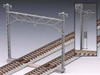 Tomix 3078 Overhead Wire Mast for Double Tracks (24 pcs) (N scale)
