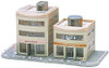 Tomix 4049 Bow Front Building Set (Beige) (N scale)