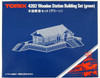 Tomix 4202 Wooden Station Building (Green) (N scale)