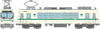 Tomytec 301523 Eizan Electric Railway Series 700 No.721 Green (N scale)