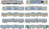 Tomytec The Tetsudou Collection Series No.28 1 carton (10 trains) 1/150 N scale