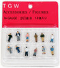 Tsugawa Yokou #134192 Pedestrians B 1/150 N scale