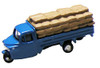 Tsugawa Yokou NC-118 Auto Three-wheel with Grain Bag 1/150 N scale