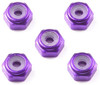 Tamiya 95555 Mini 4WD 2mm Aluminum Lock Nut (Purple/ 5pcs.)
