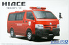 Aoshima 58169 The Model Car SP Toyota TRH200V HiAce Fire Department '10 1/24 Scale Kit