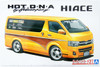Aoshima 59487 Tuned Car No.11 Hot Company TRH200V HiAce '12 (Toyota) 1/24 Scale Kit