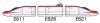 Tomix 92489 JR Series E6 Akita Shinkansen 'Super Komachi' 3 Cars Set (N scale)