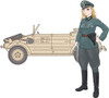 Fine Molds 80059 HC5 Rekiso Otome: Laura w/Kübelwagen Type 82 1/35 scale kit