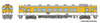 Platz Z40-04T Diesel Train KIHA 40-2000 Hiroshima Color (T) (Z scale)