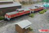 Rokuhan T002-9 Diesel Locomotive DD51 1000 Goto Type Double Heading 2 Cars Set (Z scale)