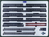 Kato 10763-2 (10-763-2) New York Central Railroad 20th Century Limited 9 Cars Set (N scale)