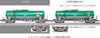 Kato 10-1589 Tank Car TAKI 1000 JOT 12 Cars Set (N scale)