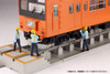 Plum MS043 Super Mini Figure #4 Expert Railway Workers 1/80 Scale (HO scale)