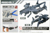 Bandai 30MM 05 Exa Vehicle (Attack Submarine Ver.) Light Gray 1/144 Scale Kit