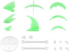 Bandai 30MM 05 Customize Effect (Slash Image Ver.) (Green) 1/144 Scale Kit