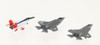 Pit-Road Skywave S-45 JASDF Set 1 X-2/F-35A/F-35B & C-2 Set 1/700 scale