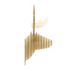 A-zone Wooden Art ki-gu-mi Deer Wall Decoration