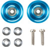 Tamiya Mini 4WD 13mm Aluminum Ball-Race Rollers (Ringless/ Blue)