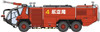 Hasegawa 1/72 Science World Rosenbauer Panther 6x6 Airport Chemical Fire Truck 'J.C.A.B.' Plastic Model