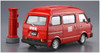 Aoshima The Model Car 1/24 Subaru K88 Sambar High Roof 4WD `80 Post Office Mail Delivery Car Plastic Model