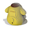 A-zone EUGY Pom Pom Purin 3D Cardboard Model Kit