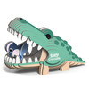 A-zone EUGY Crocodile 3D Cardboard Model Kit