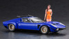 Hasegawa 1/24 Lamborghini Miura P400 SV w/Italian Girls Figure Plastic Model
