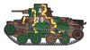 Fine Molds 1/35 IJA Light Tank Type 95 Ha-Go ''Malayan Campaign'' Plastic Model
