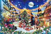 Epoch Jigsaw Puzzle Christmas Eve in Rothenburg Germany (Glow in the Dark) (1000 Pieces)