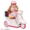 Takara Tomy Licca Doll Licca-chan Eats Delivery Scooter